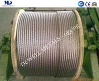 Art.15-7 STEEL WIRE ROPE (Ungalvanized and galvanized),CONSTRUCTION:6X24+7FC